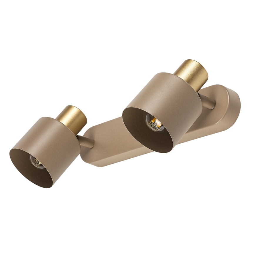 Rabalux - Spotlampa 2xE14/10W/230V beige