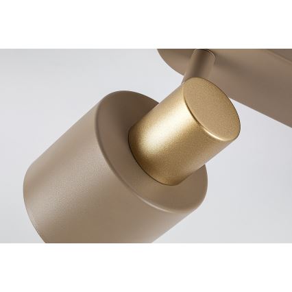 Rabalux - Spotlampa 2xE14/10W/230V beige