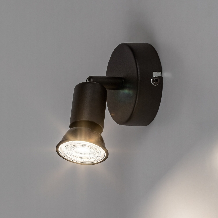 Rabalux - Spotlampa 1xGU10/25W/230V svart