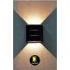 Rabalux - LED Utomhus vägglampa LED/6W/230V IP54 svart