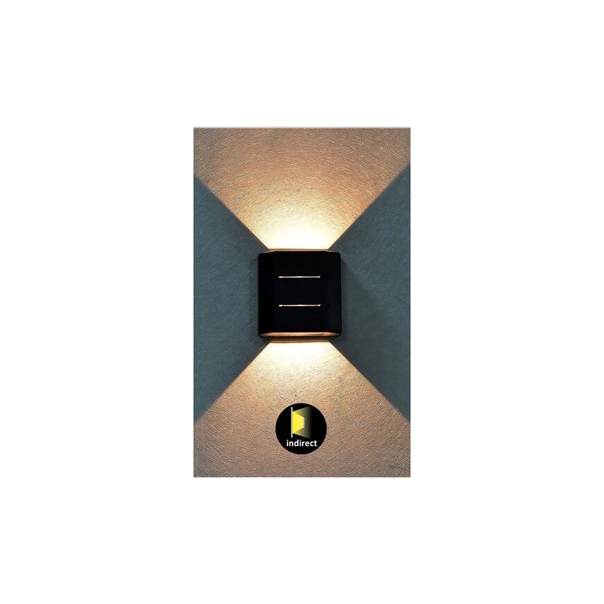 Rabalux - LED Utomhus vägglampa LED/6W/230V IP54 svart