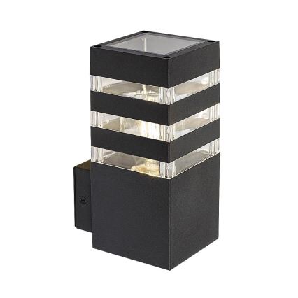 Rabalux - Utomhus vägglampa 1xE27/12W/230V IP44