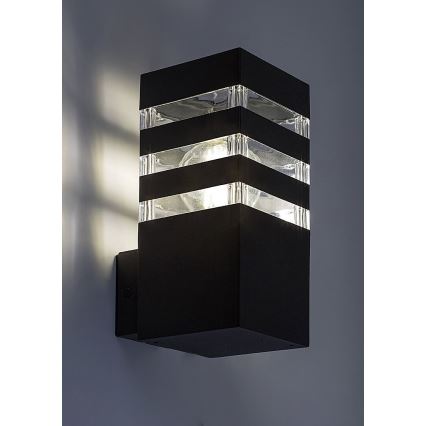 Rabalux - Utomhus vägglampa 1xE27/12W/230V IP44