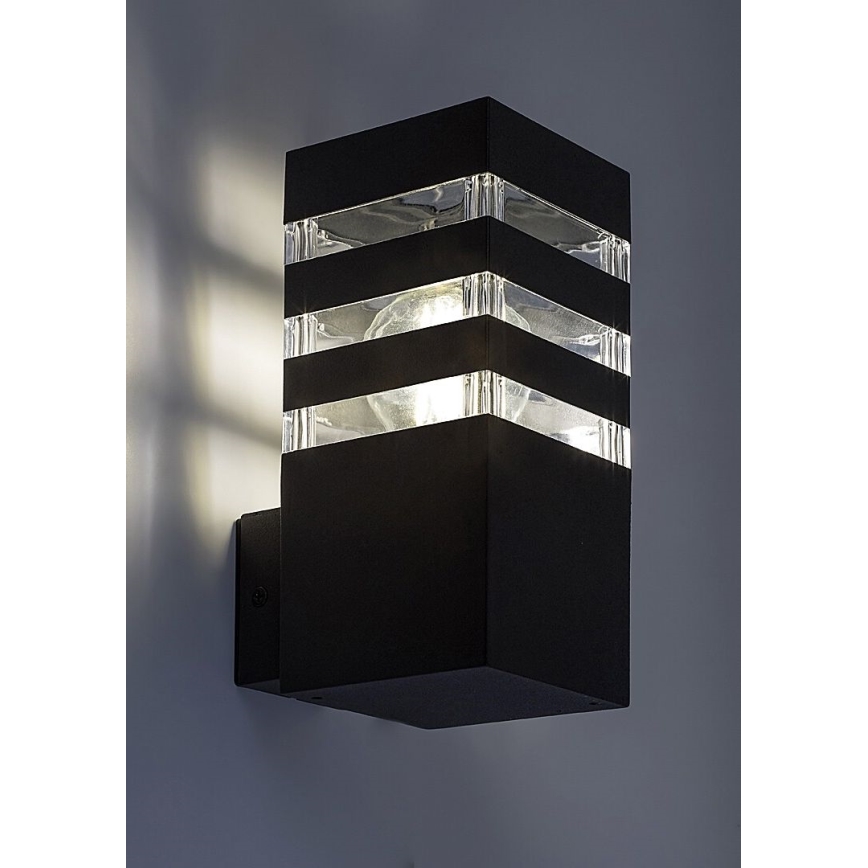 Rabalux - Utomhus vägglampa 1xE27/12W/230V IP44