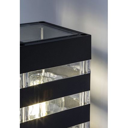 Rabalux - Utomhus vägglampa 1xE27/12W/230V IP44
