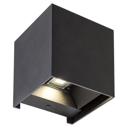 Rabalux - Utomhus vägglampa 1xG9/42W/230V IP54 svart