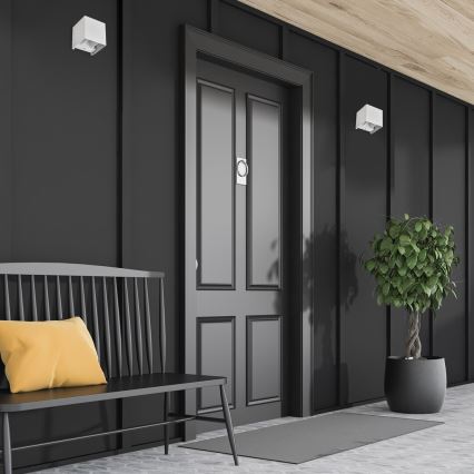 Rabalux - Utomhus vägglampa 1xG9/42W/230V IP54 vit