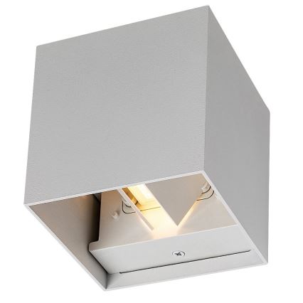 Rabalux - Utomhus vägglampa 1xG9/42W/230V IP54 vit