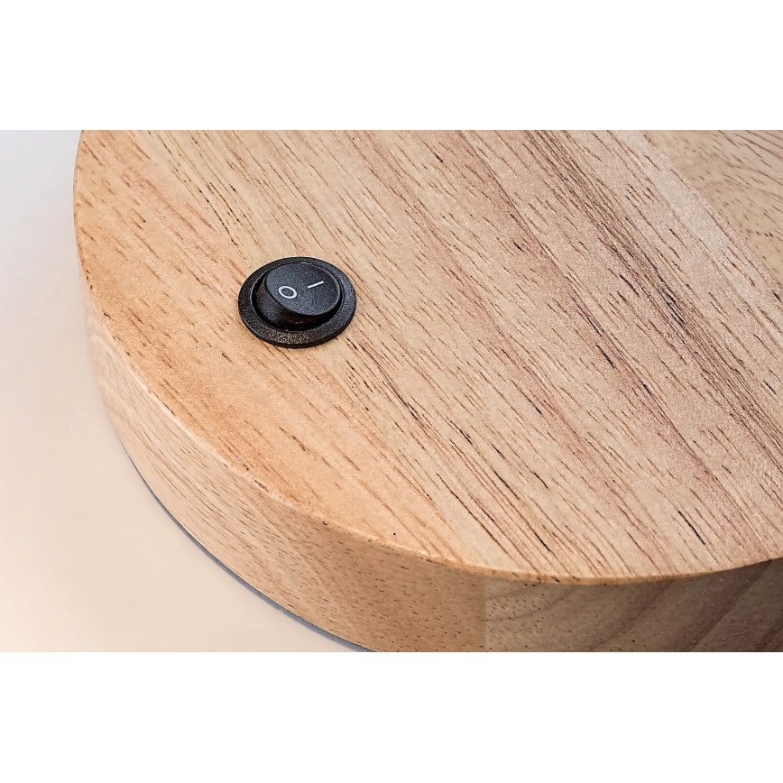 Rabalux - Bordslampa 1xE14/25W/230V gummiträd