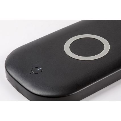 Rabalux - LED Dimbar Touchbordslampa med trådlös laddning LED/5W/5V 2700-6000K svart