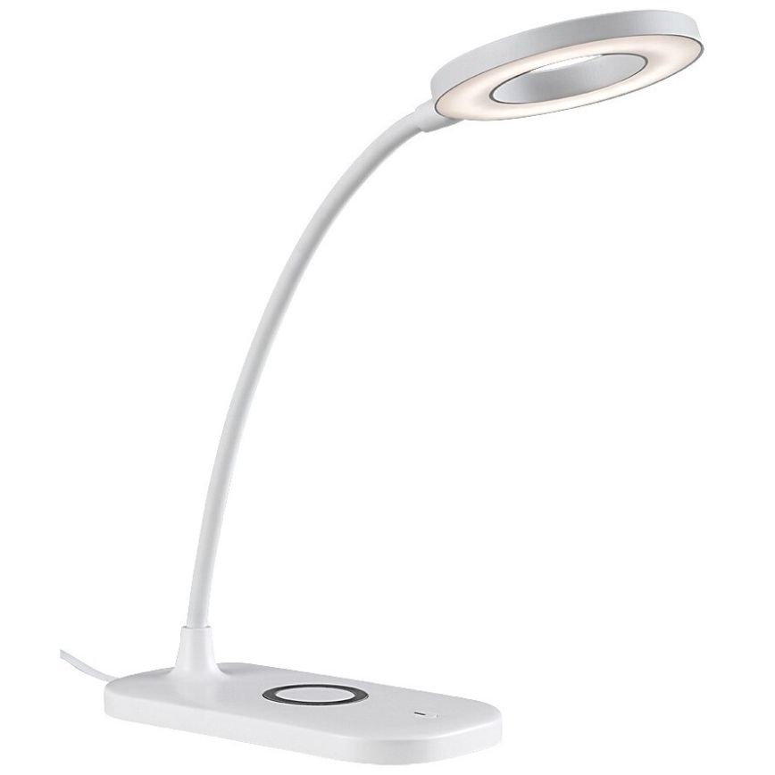 Rabalux - LED dimbar touchbordslampa med trådlös laddning LED/5W/5V 2700-6000K vit
