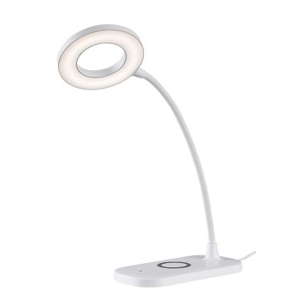 Rabalux - LED dimbar touchbordslampa med trådlös laddning LED/5W/5V 2700-6000K vit