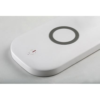 Rabalux - LED dimbar touchbordslampa med trådlös laddning LED/5W/5V 2700-6000K vit