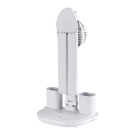 Rabalux - Dimmbar LED-bordslampa med fläkt och display LED/7W/5V 3000/4000/6500K