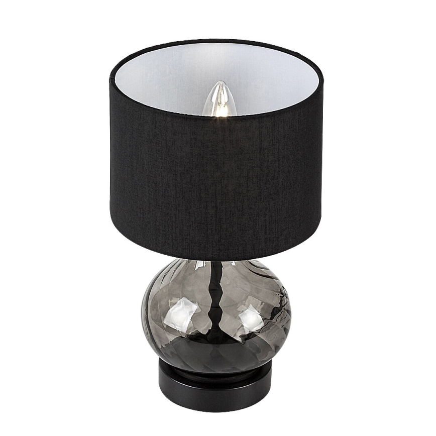 Rabalux - Bordslampa 1xE14/25W/230V rökig