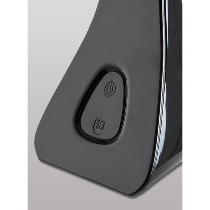 Rabalux - LED dimbar bordslampa med display LED/7W/5V 4000K svart