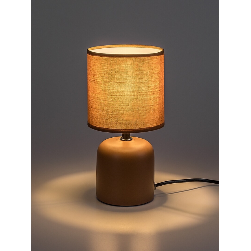 Rabalux - Bordslampa 1xE14/40W/230V brun