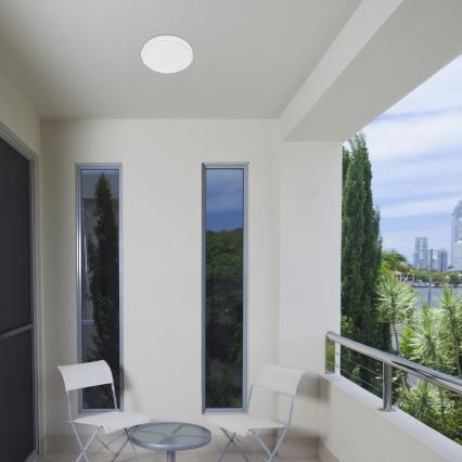 Rabalux - LED Utomhus taklampa LED/15W/230V IP54 vit