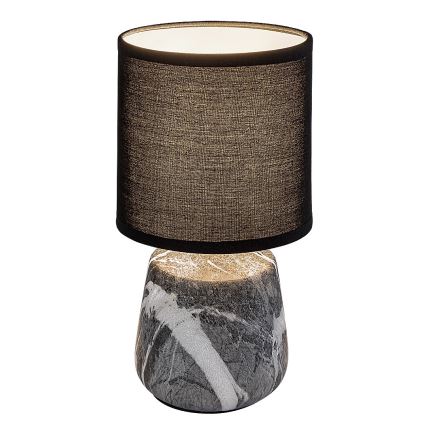 Rabalux - Bordslampa 1xE14/40W/230V svart/marmordekor