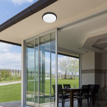 Rabalux - LED Utomhus Taklampa LED/15W/230V IP54 svart