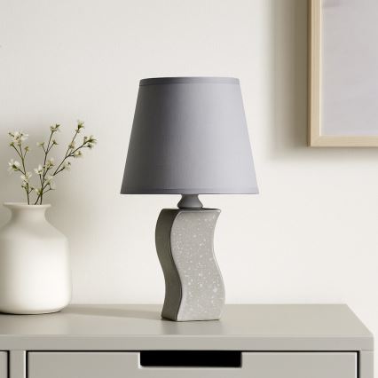 Rabalux - Bordslampa 1xE14/40W/230V grå