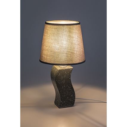 Rabalux - Bordslampa 1xE14/40W/230V grå