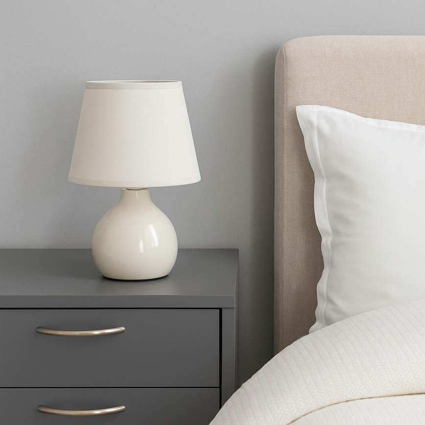 Rabalux - Bordslampa 1xE14/40W/230V beige