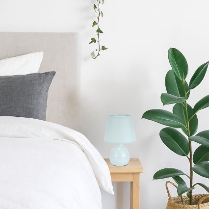 Rabalux - Bordslampa 1xE14/40W/230V mintgrön