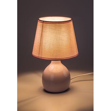Rabalux - Bordslampa 1xE14/40W/230V rosa