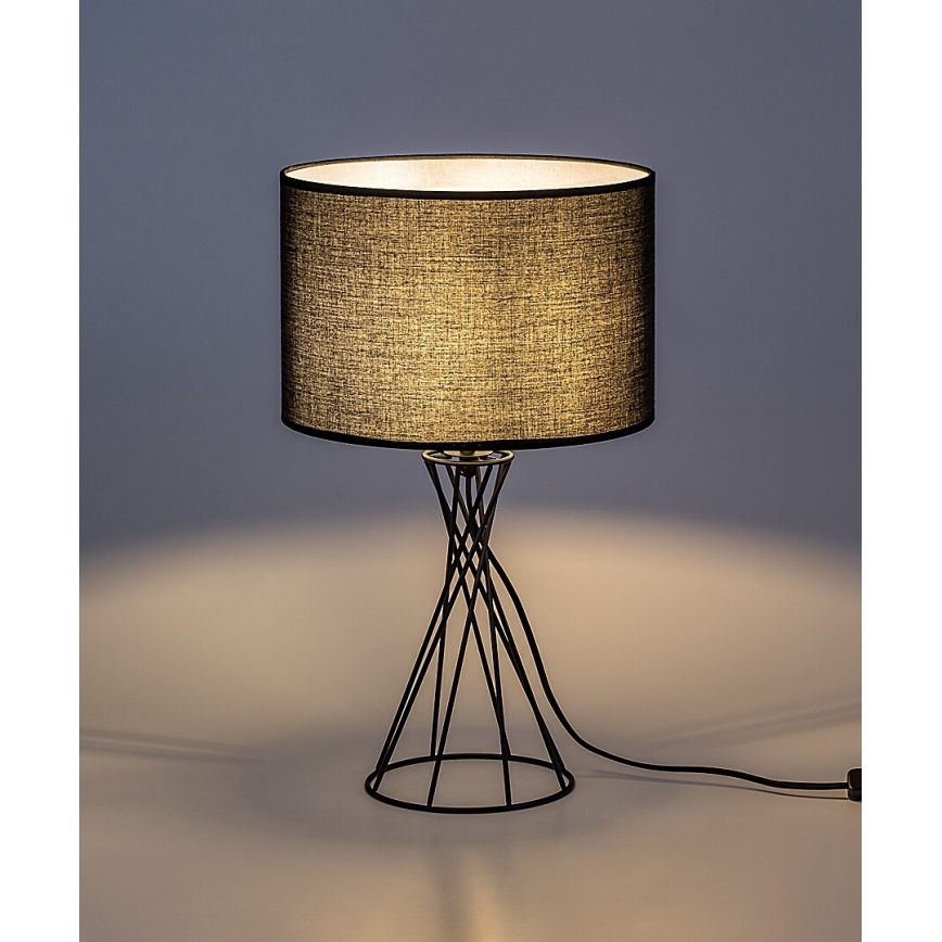 Rabalux - Bordslampa 1xE27/40W/230V svart