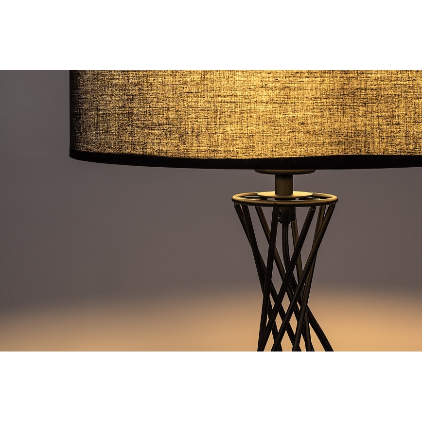 Rabalux - Bordslampa 1xE27/40W/230V svart