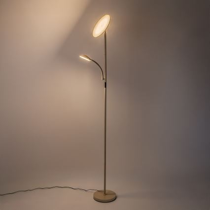 Rabalux - Dimmbar LED-golvlampa LED/23W/230V 3000/4200/6500 beige