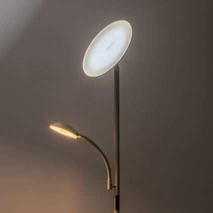 Rabalux - Dimmbar LED-golvlampa LED/23W/230V 3000/4200/6500 beige