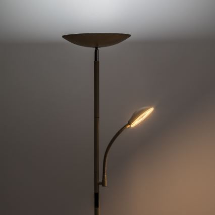 Rabalux - Dimmbar LED-golvlampa LED/23W/230V 3000/4200/6500 beige