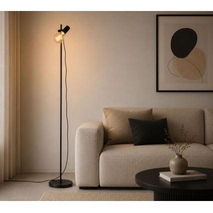 Rabalux - Golvlampa 1xE27/60W/230V svart