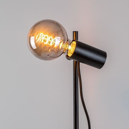 Rabalux - Golvlampa 1xE27/60W/230V svart