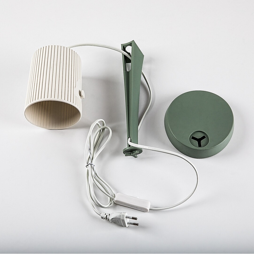 Rabalux - Bordslampa 1xE14/11W/230V grön