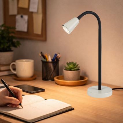 Rabalux - Bordslampa 1xGU10/7W/230V krämvit
