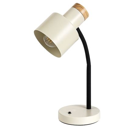 Rabalux - Bordslampa 1xE27/20W/230V krämfärgad