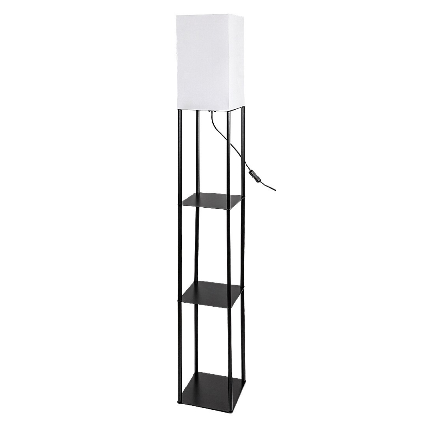 Rabalux - Golvlampa med shelves 1xE27/40W/230V