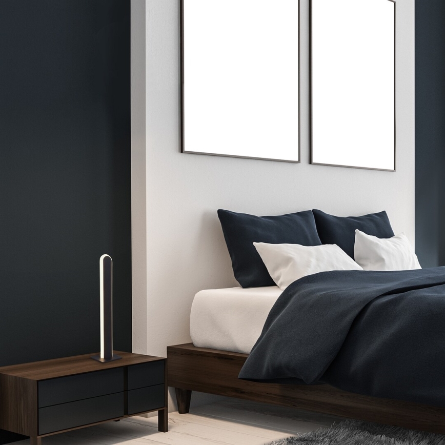 Rabalux - LED Dimbar bordslampa LED/15W/230V 3000/4000K svart