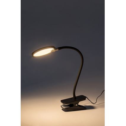 Rabalux - LED Dimbar bordslampa med klämma LED/7W/230V 3000K