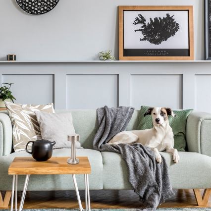 Rabalux - LED uppladdningsbar touchbordslampa LED/2,7W/5V 1200mAh 3000/4000/6000K matt krom