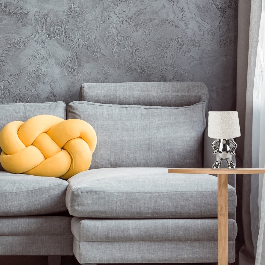 Rabalux - Bordslampa 1xE14/40W/230V skinande krom