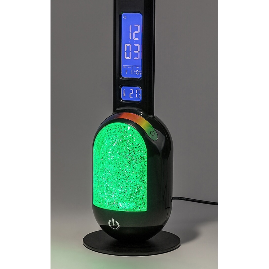 Rabalux - LED RGB Ljusreglerad bordslampa LED/5W/230V svart