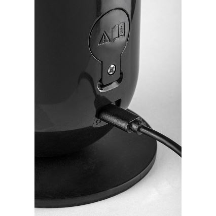 Rabalux - LED RGB Ljusreglerad bordslampa LED/5W/230V svart