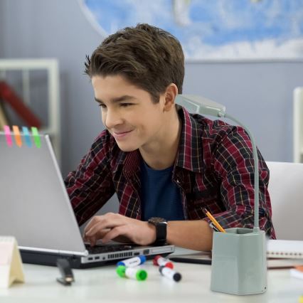 Rabalux - LED Dimbar bordslampa LED/6W/230V 5000K blå