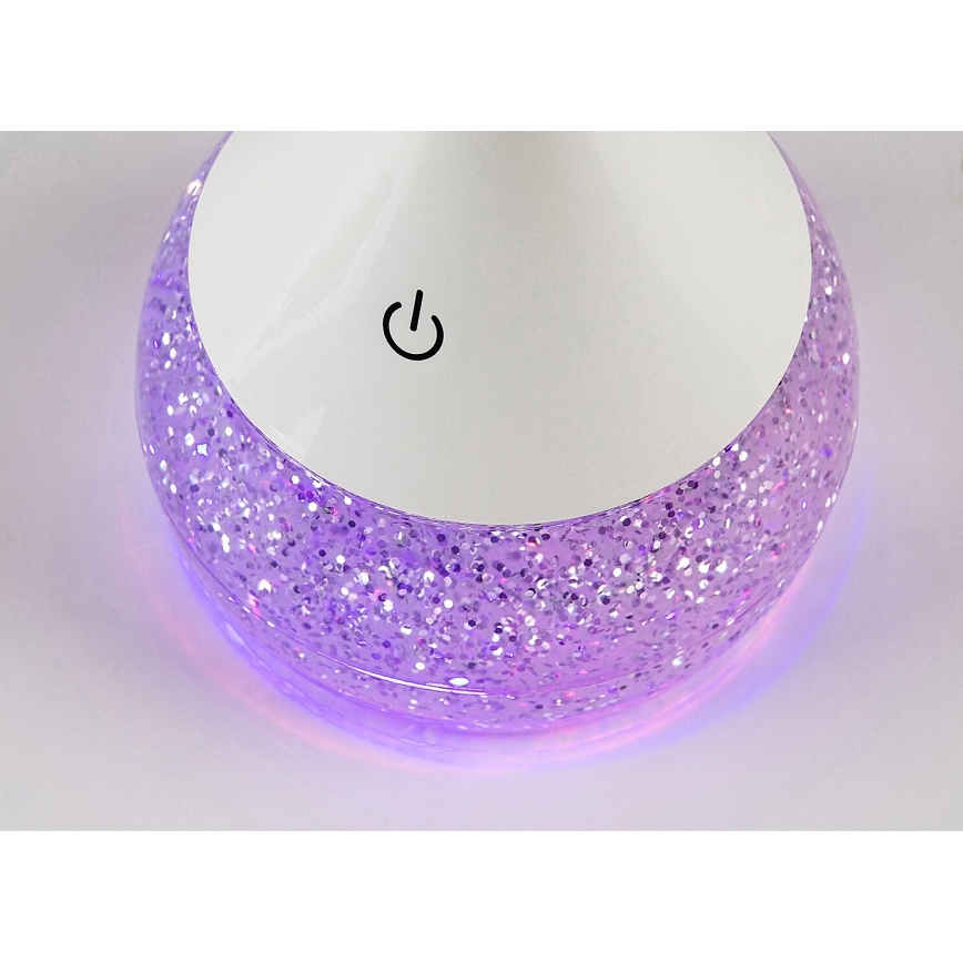 Rabalux - LED RGB Ljusreglerad bordslampa LED/4W/230V vit