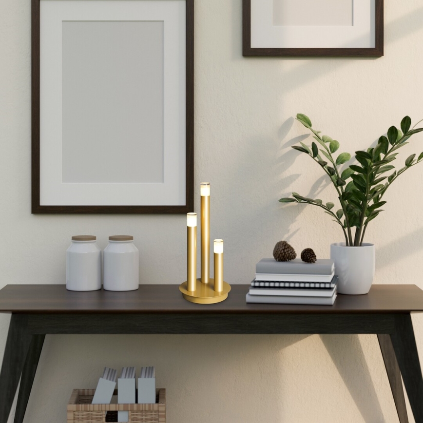 Rabalux - Bordslampa 3xG9/5W/230V guld