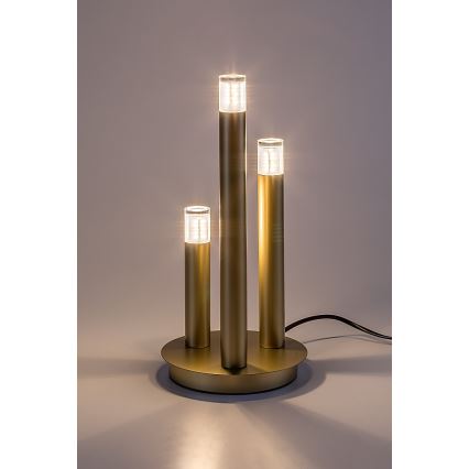 Rabalux - Bordslampa 3xG9/5W/230V guld